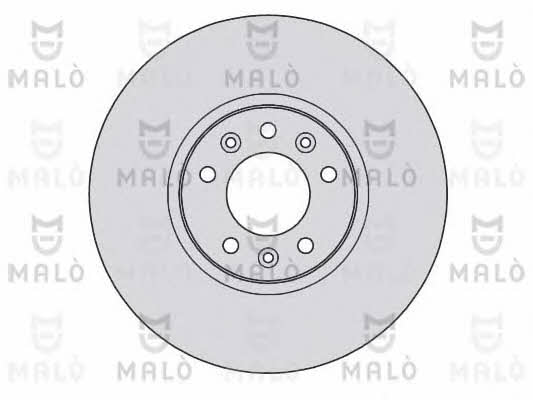 Malo 1110124 Front brake disc ventilated 1110124