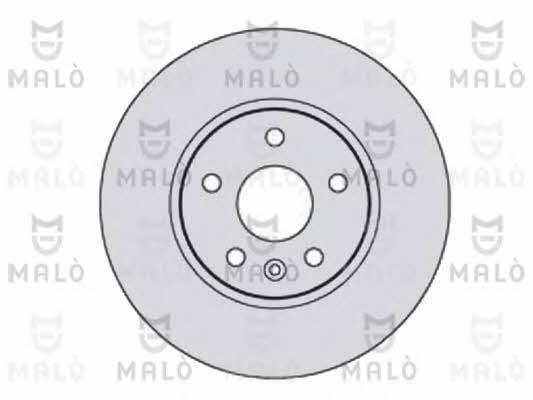 Malo 1110145 Front brake disc ventilated 1110145