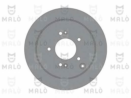 Malo 1110246 Rear brake disc, non-ventilated 1110246
