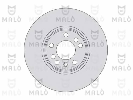 Malo 1110215 Front brake disc ventilated 1110215