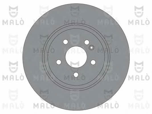 Malo 1110234 Rear brake disc, non-ventilated 1110234