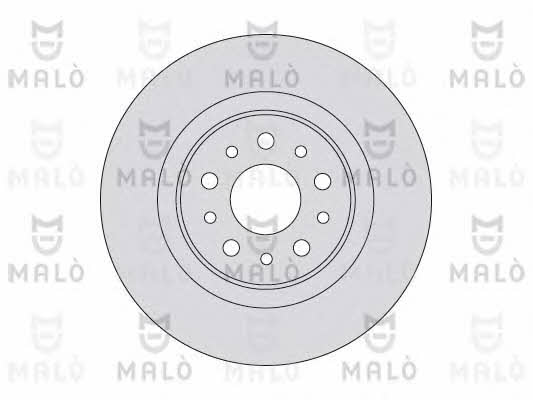 Malo 1110050 Rear brake disc, non-ventilated 1110050