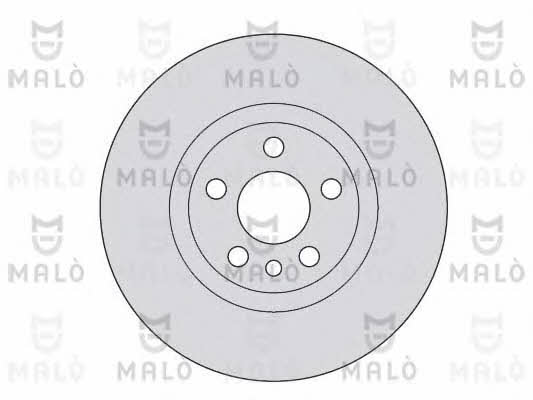 Malo 1110166 Front brake disc ventilated 1110166