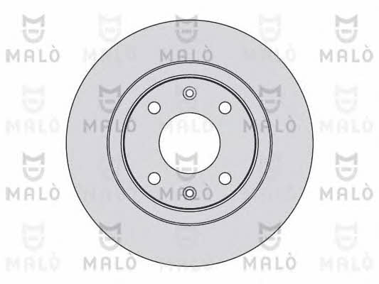 Malo 1110061 Rear brake disc, non-ventilated 1110061