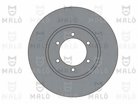 Malo 1110429 Front brake disc ventilated 1110429