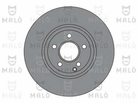Malo 1110351 Front brake disc ventilated 1110351