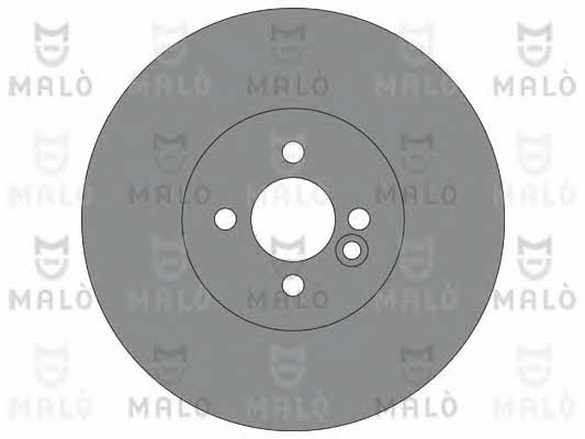 Malo 1110389 Front brake disc ventilated 1110389