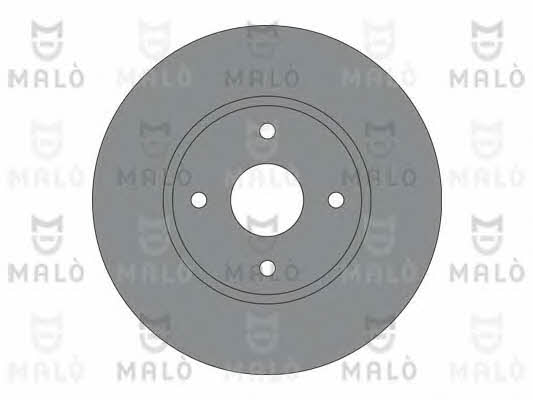 Malo 1110418 Front brake disc ventilated 1110418