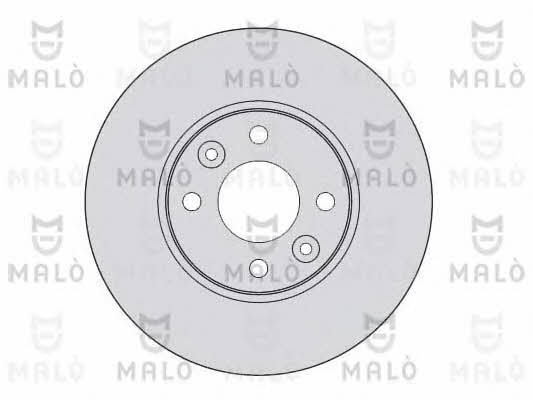 Malo 1110076 Front brake disc ventilated 1110076