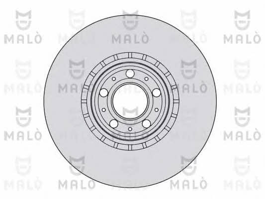 Malo 1110075 Front brake disc ventilated 1110075