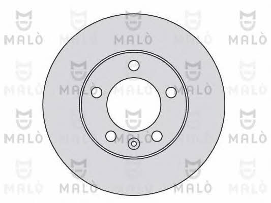 Malo 1110150 Front brake disc ventilated 1110150