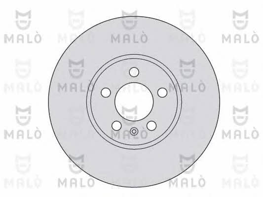 Malo 1110191 Front brake disc ventilated 1110191