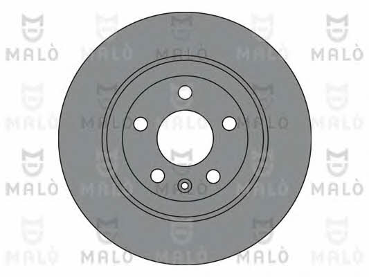Malo 1110260 Rear brake disc, non-ventilated 1110260
