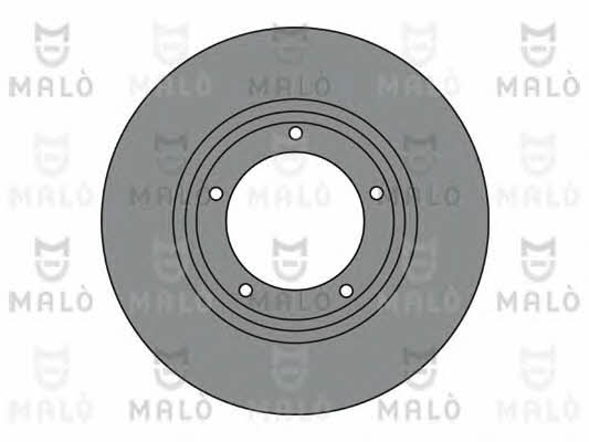 Malo 1110219 Unventilated front brake disc 1110219