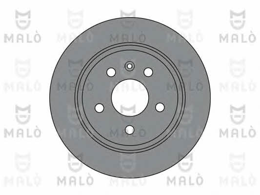 Malo 1110230 Rear brake disc, non-ventilated 1110230