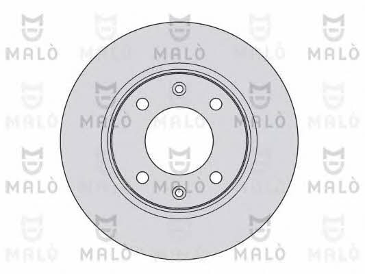Malo 1110026 Rear brake disc, non-ventilated 1110026