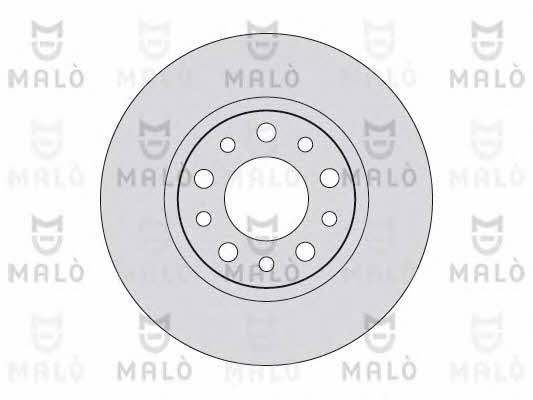 Malo 1110051 Rear brake disc, non-ventilated 1110051