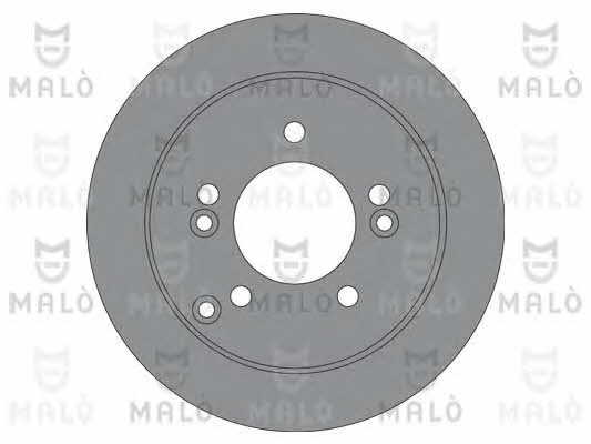 Malo 1110250 Rear brake disc, non-ventilated 1110250