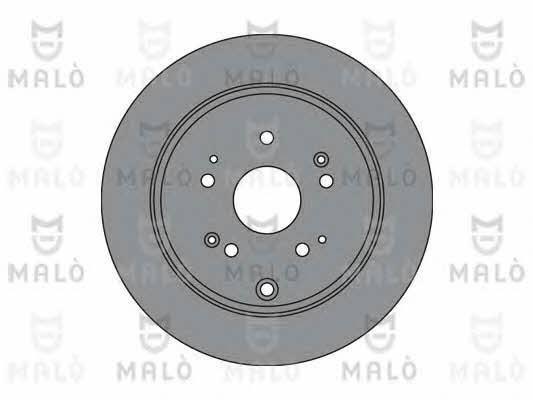 Malo 1110253 Rear brake disc, non-ventilated 1110253
