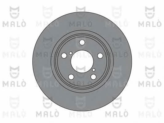 Malo 1110439 Front brake disc ventilated 1110439