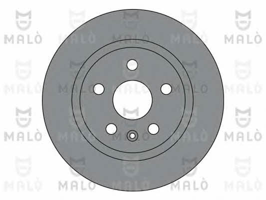 Malo 1110270 Rear brake disc, non-ventilated 1110270