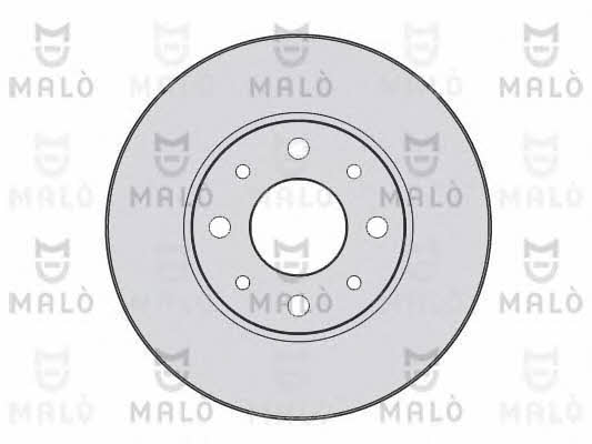 Malo 1110208 Front brake disc ventilated 1110208