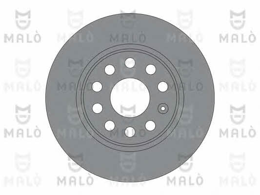 Malo 1110273 Rear brake disc, non-ventilated 1110273