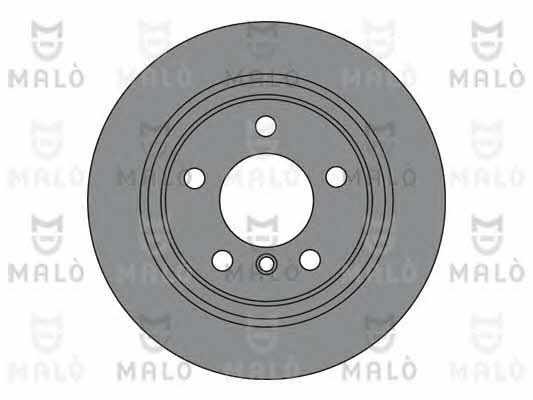 Malo 1110282 Rear brake disc, non-ventilated 1110282