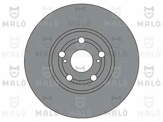Malo 1110301 Front brake disc ventilated 1110301
