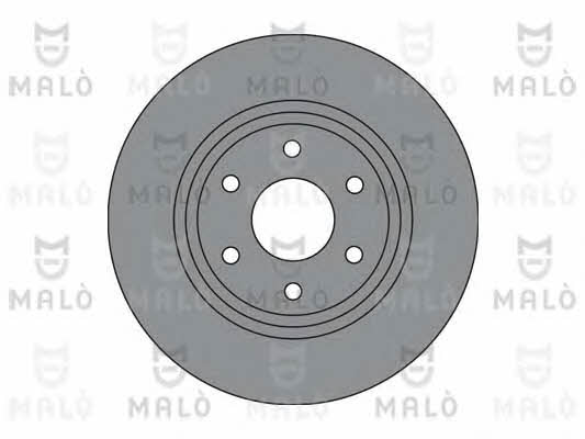 Malo 1110339 Front brake disc ventilated 1110339