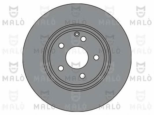 Malo 1110452 Front brake disc ventilated 1110452