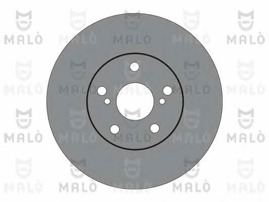 Malo 1110384 Front brake disc ventilated 1110384