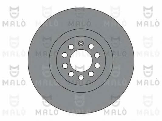 Malo 1110442 Front brake disc ventilated 1110442