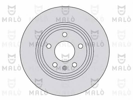 Malo 1110058 Rear brake disc, non-ventilated 1110058