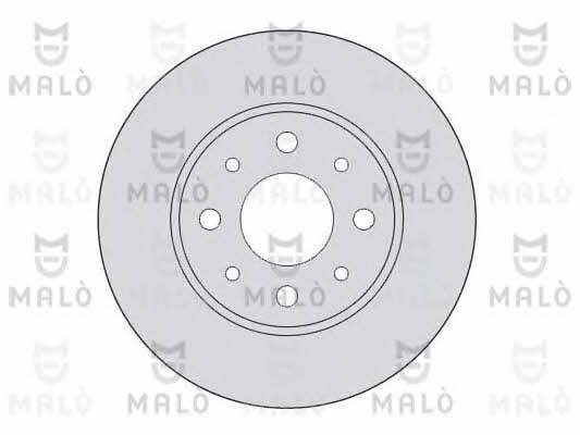 Malo 1110107 Front brake disc ventilated 1110107