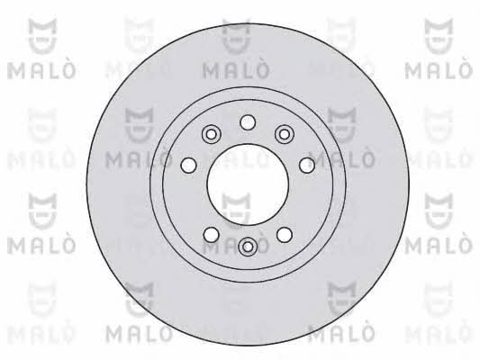 Malo 1110127 Front brake disc ventilated 1110127