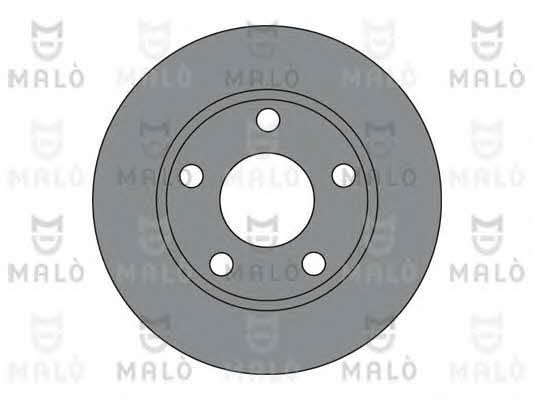 Malo 1110232 Rear brake disc, non-ventilated 1110232