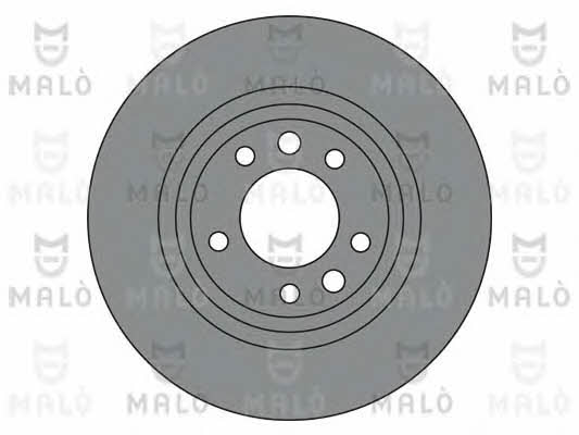 Malo 1110242 Rear brake disc, non-ventilated 1110242