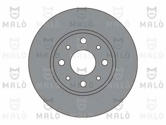 Malo 1110274 Rear brake disc, non-ventilated 1110274