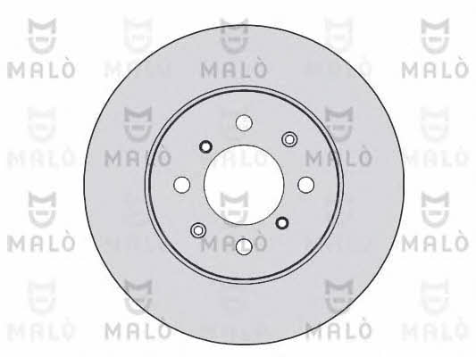 Malo 1110134 Front brake disc ventilated 1110134