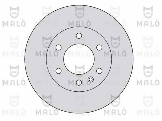 Malo 1110114 Front brake disc ventilated 1110114