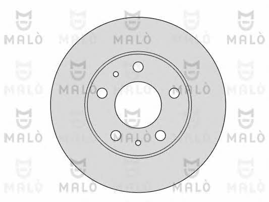 Malo 1110183 Front brake disc ventilated 1110183