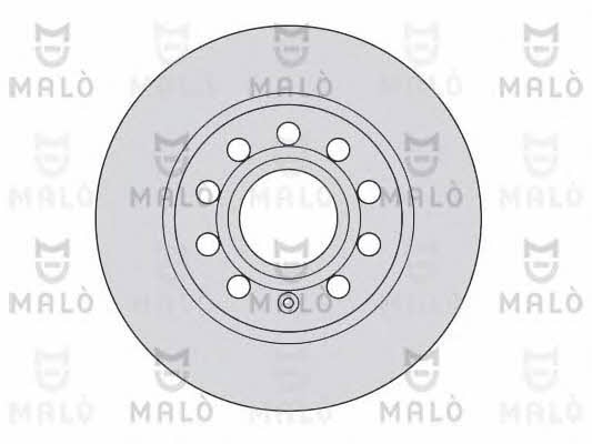 Malo 1110031 Rear brake disc, non-ventilated 1110031