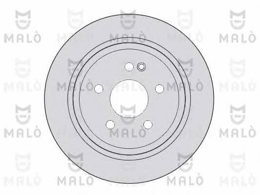 Malo 1110043 Rear brake disc, non-ventilated 1110043