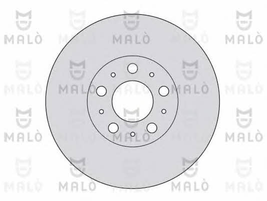 Malo 1110065 Front brake disc ventilated 1110065