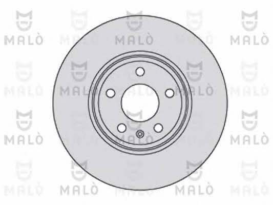 Malo 1110143 Front brake disc ventilated 1110143