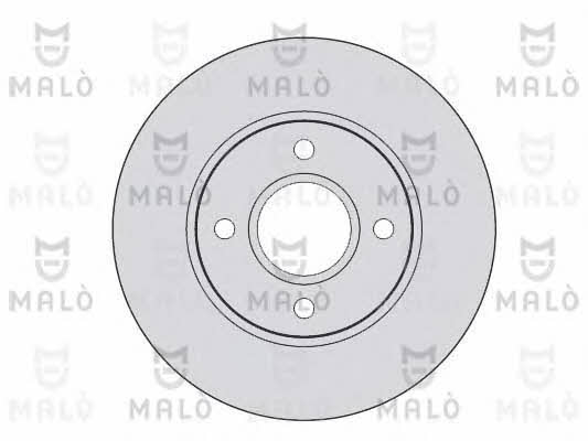 Malo 1110156 Front brake disc ventilated 1110156