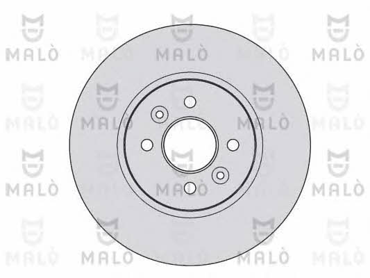 Malo 1110179 Front brake disc ventilated 1110179