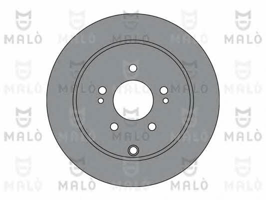Malo 1110266 Rear brake disc, non-ventilated 1110266