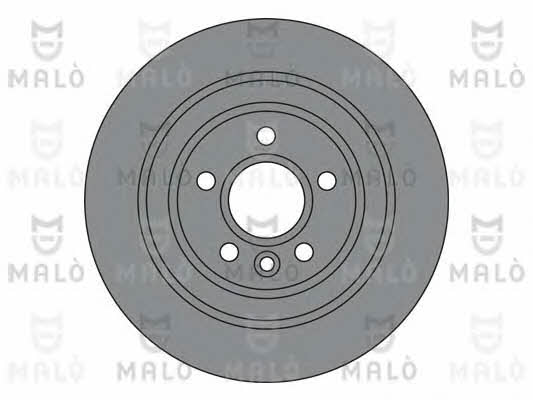 Malo 1110267 Rear brake disc, non-ventilated 1110267